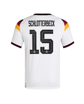 Billige Fotballdrakt Tyskland Nico Schlotterbeck #15 Replika Hjemmedrakt VM 2026 Kortermet Billige Fotballdrakt Tyskland Nico Schlotterbeck #15 Replika Hjemmedrakt VM 2026 Kortermet